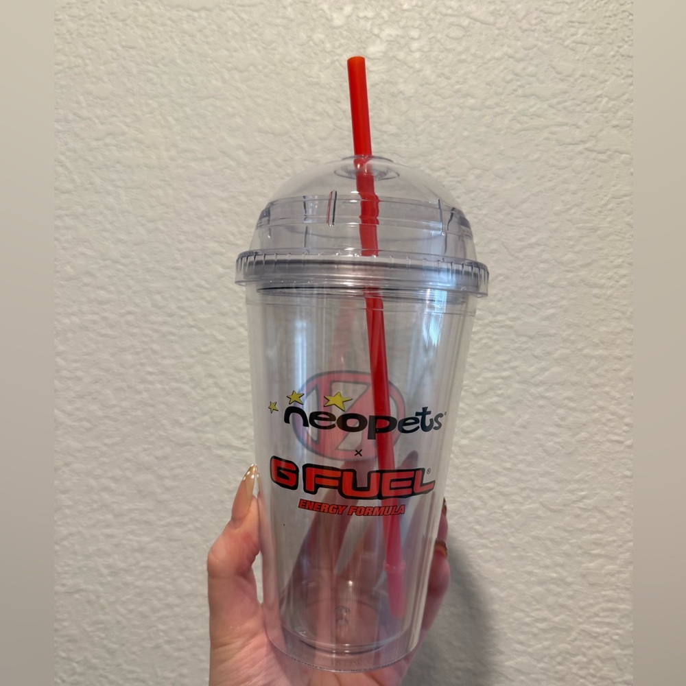 Neopets G Fuel Tumbler Cup with Straw